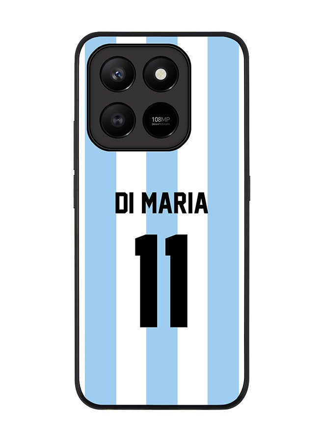 For Honor X7d 4G / X7d 5G / 400 Smart Case,Slim fit Camera Protection, Shockproof Thin Phone cover  - Football - Argentina,  Di Maria